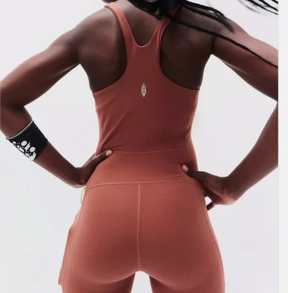 New Free People Movement Never Better Sequoia Shorts Runsie XS NWOT - Picture 5 of 8